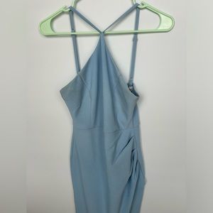 Hello Molly, Boldy Stood Midi Dress, Blue, Size small